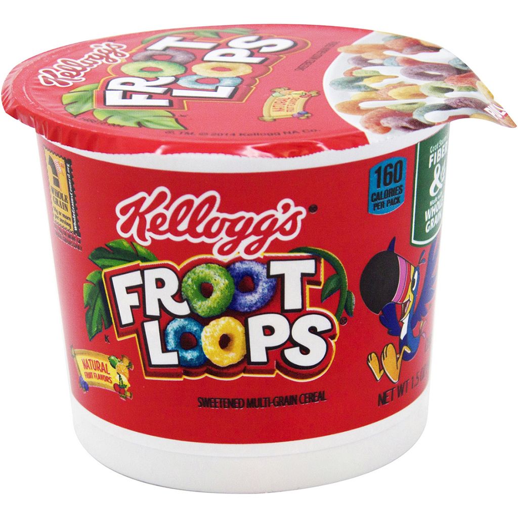 Kellogg'S Froot Loops Cup 42Gr • Lol & Pop